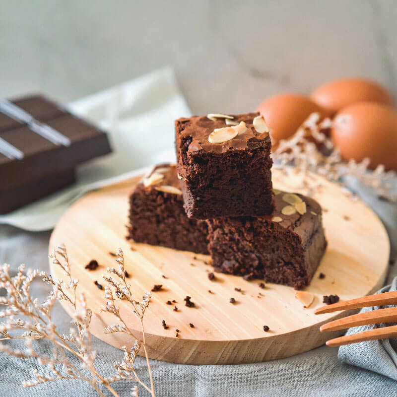 Pumpkin Spiced Brownies